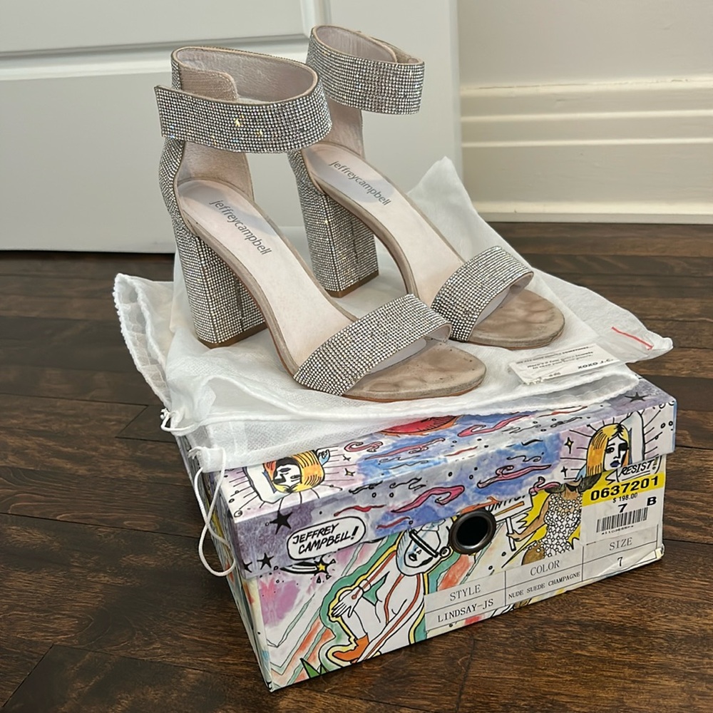 Jeffrey Campbell Lindsay Sandals size 7